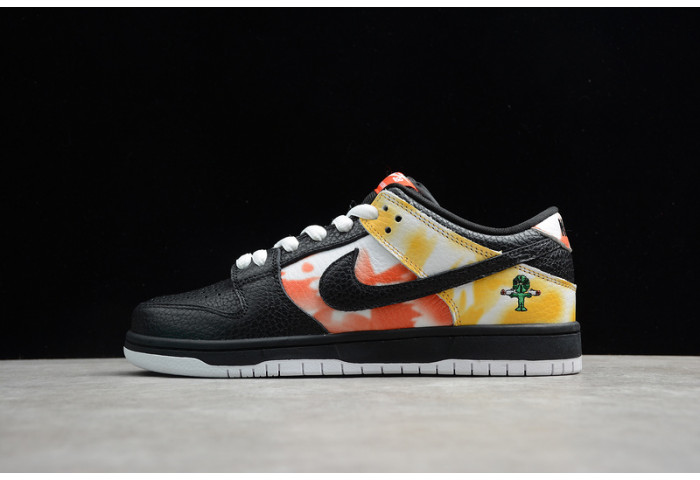 nike sb dunk low raygun tie-dye black bq6832-001