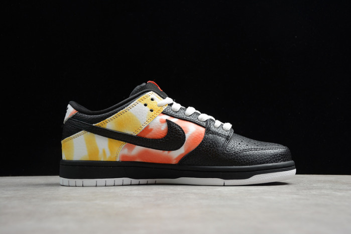 nike sb dunk low raygun tie-dye black bq6832-001