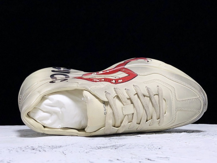 gc rhyton sneaker with mouth print 552093 a9l00 9522